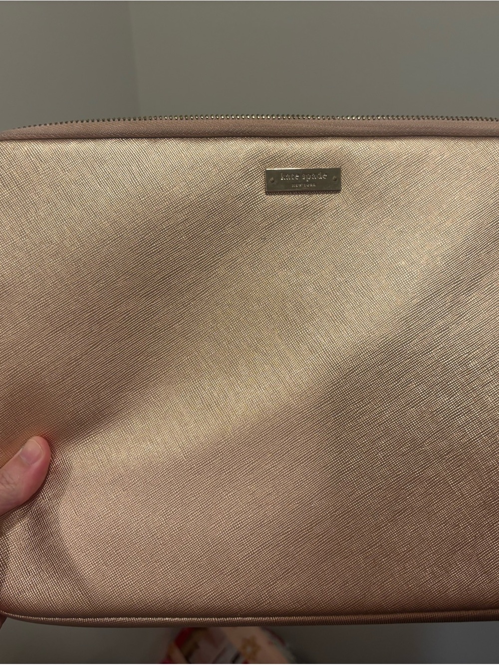 kate spade metallic blush 13” laptop Surface Pro Sleeve
